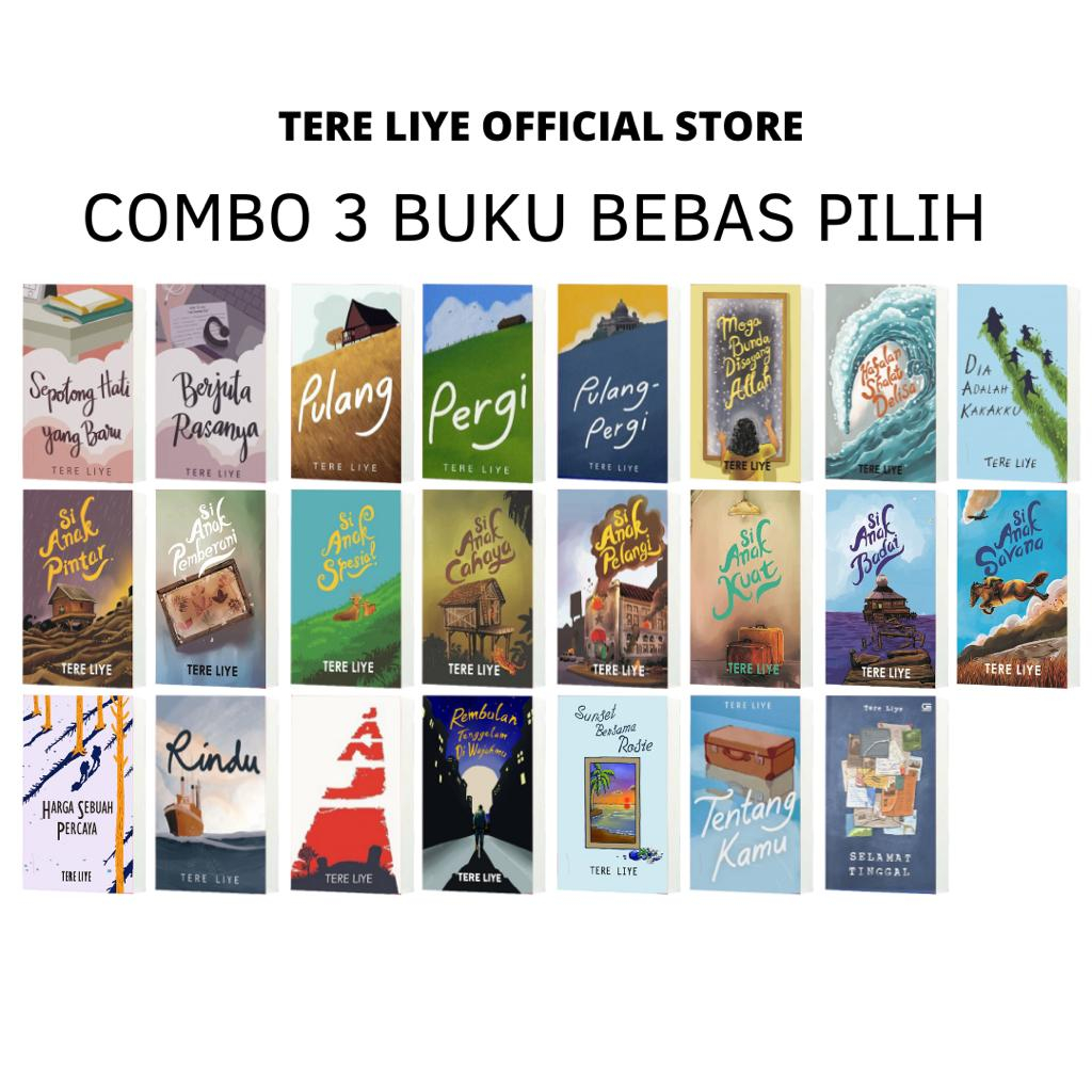 Jual Tere Liye - Combo 3 Buku Bebas Pilih | Shopee Indonesia
