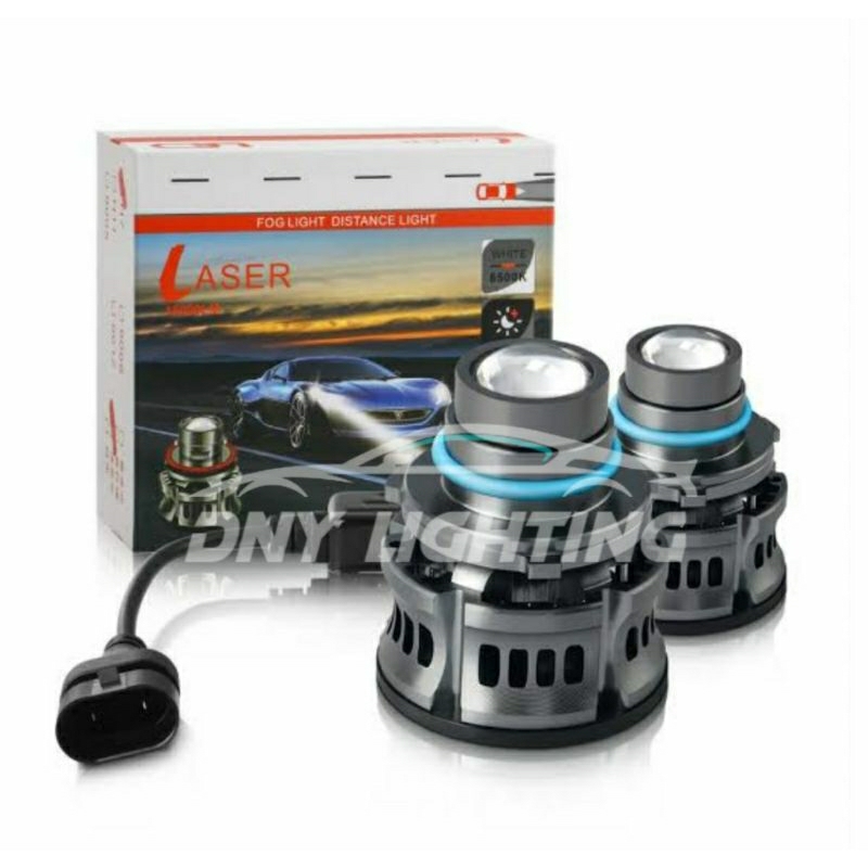 Jual Lampu Led Foglamp Laser H8/H11/H16 Putih dan Kuning Shopee Indonesia