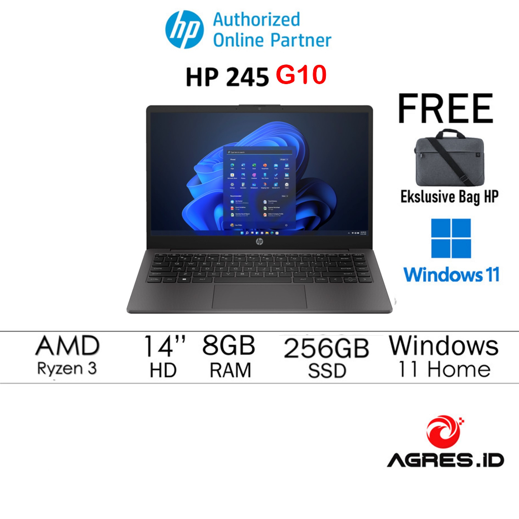 jual-hp-laptop-245-g10-ryzen-3-7320-8gb-512ssd-14-hd-w11-slim
