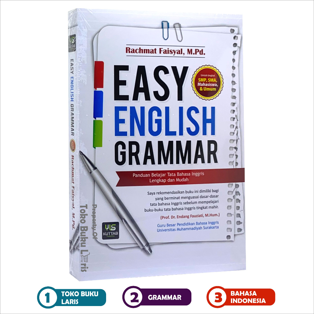 Jual Easy English Grammar - Panduan Belajar Bahasa Inggris Penerbit ...