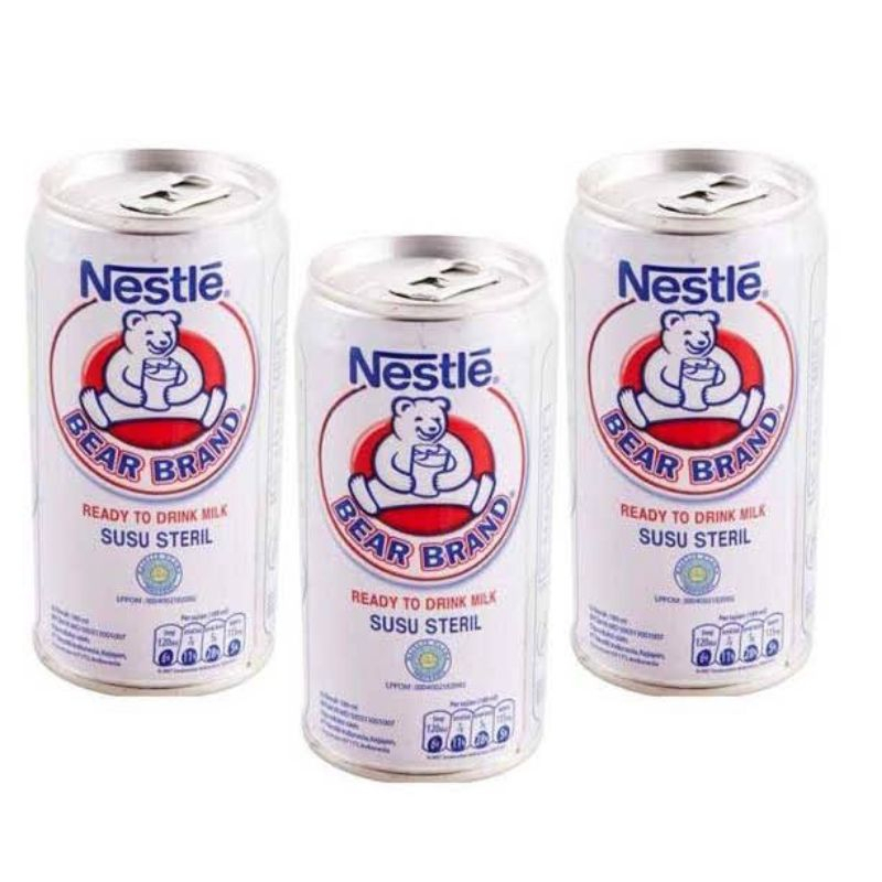 Jual Susu Beruang Bear Brand Nestle Susu Sapi Seteril 140Ml Eceran 1 ...