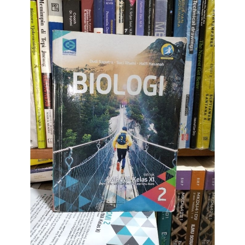 Jual buku biologi untuk SMA/MA kelas 11 penerbit grafindo | Shopee ...