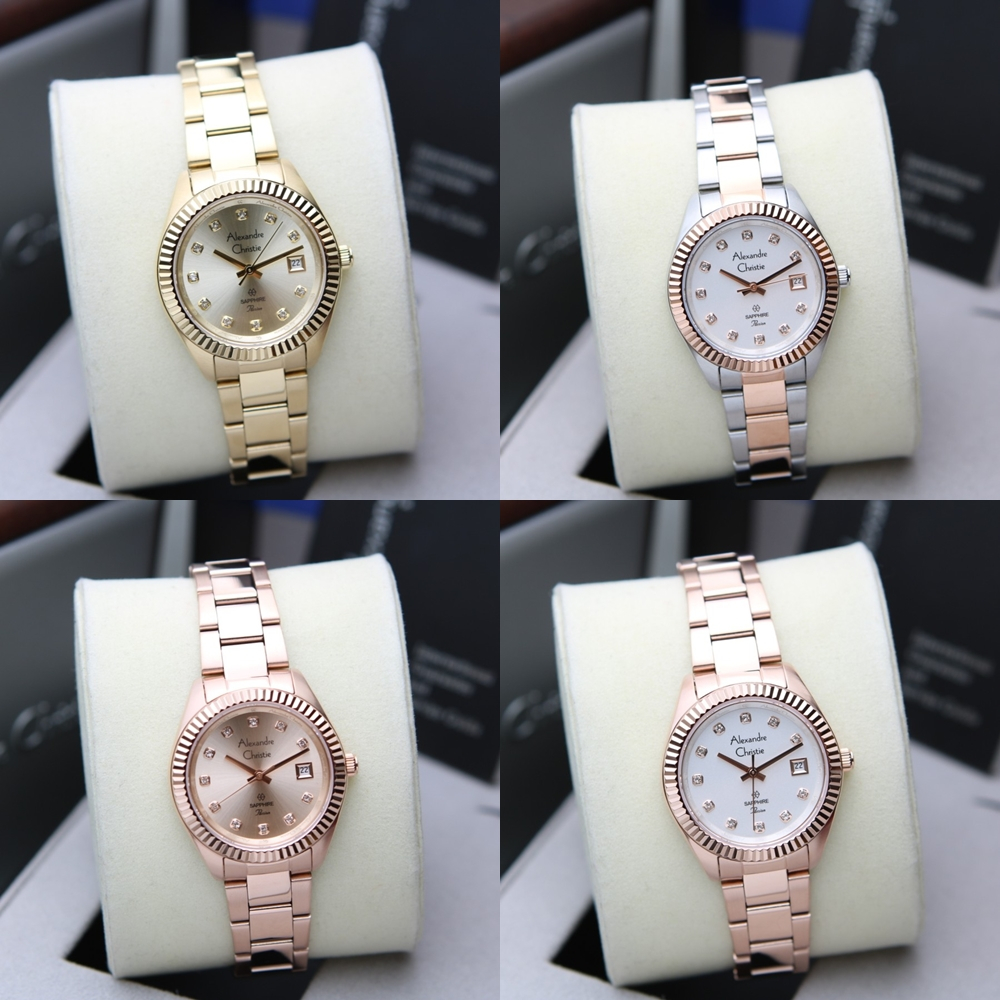 Jual Jam Tangan Wanita Alexandre Christie Original AC 2A83 LD Shopee Indonesia