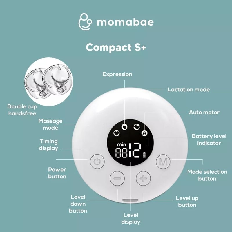 Jual Sewa Momabae Compact S+ Breast Pump / Rental Pompa Asi Elektrik ...