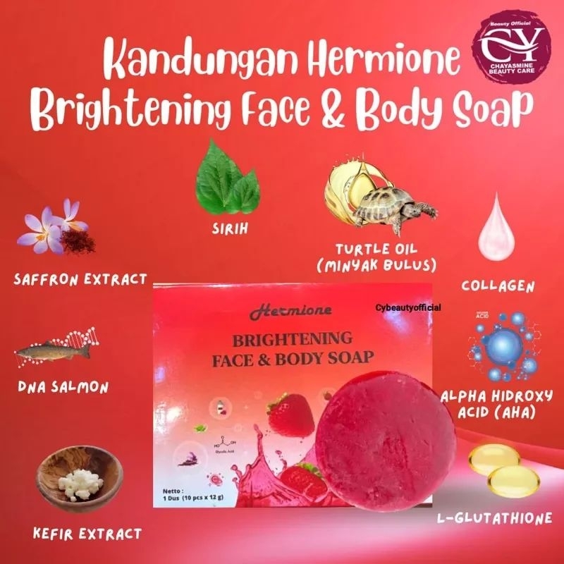 Jual Sabun Pencerah Wajah Hermione Soap Sabun Hermione Shopee Indonesia