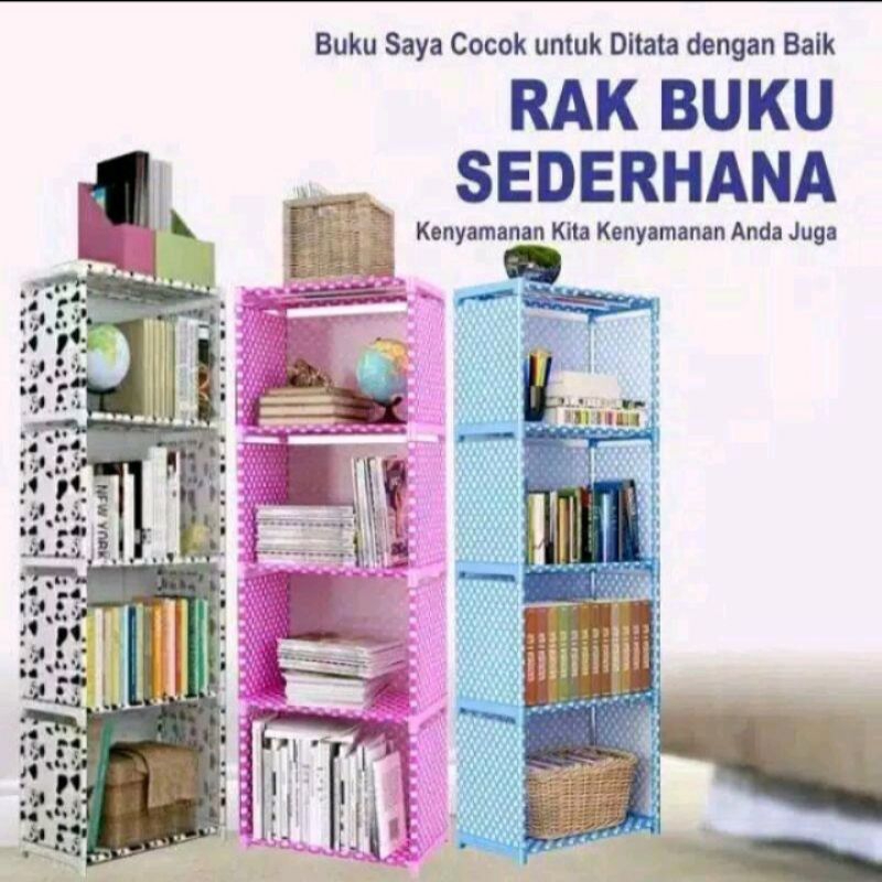 Jual Rak buku rak serbaguna premium sederhana | Shopee Indonesia