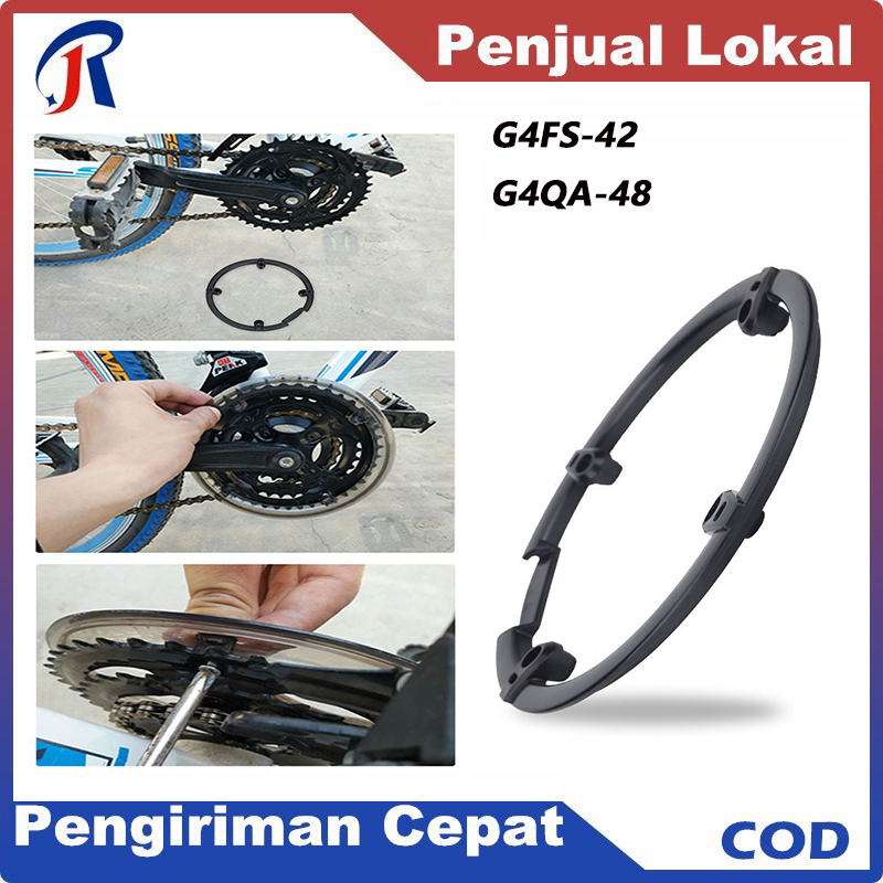 Jual Crankset Pelindung Rantai Sepeda Lipat Crank Guard Protector MTB ...