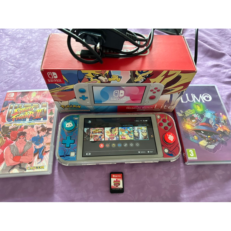 Jual Nintendo Switch Lite Pokemon Zacian Zamazenta Edition Shopee Indonesia 8614