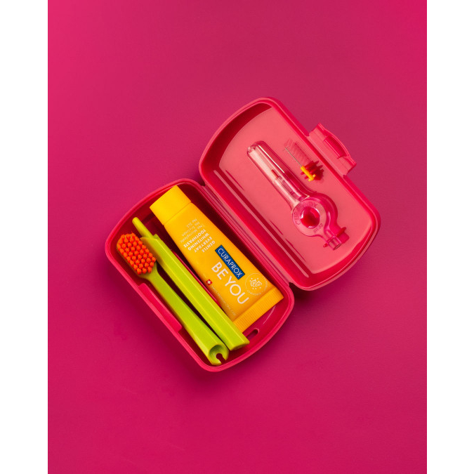Jual CURAPROX TRAVEL SET ( Toothpaste + Toothbrush ) | Shopee Indonesia
