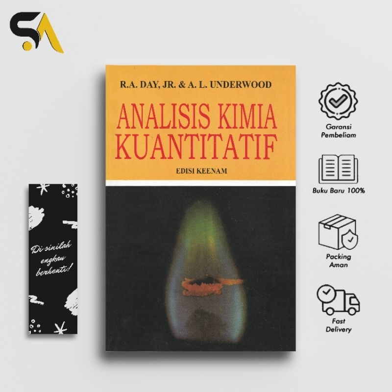 Jual Analisis Kimia Kuantitatif Edisi 6 - Underwood | Shopee Indonesia