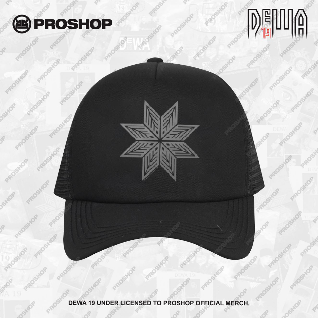 Jual Proshop | Dewa 19 Laskar Black Hat | Topi Pria Topi Distro | Hitam ...