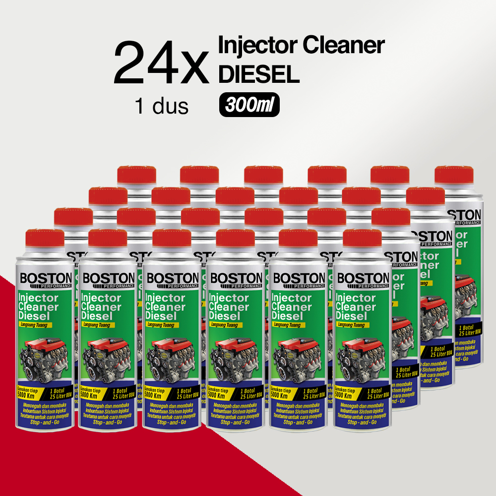 Jual 24pcs INJECTOR CLEANER Diesel BOSTON Hemat BBM Family Pack ...