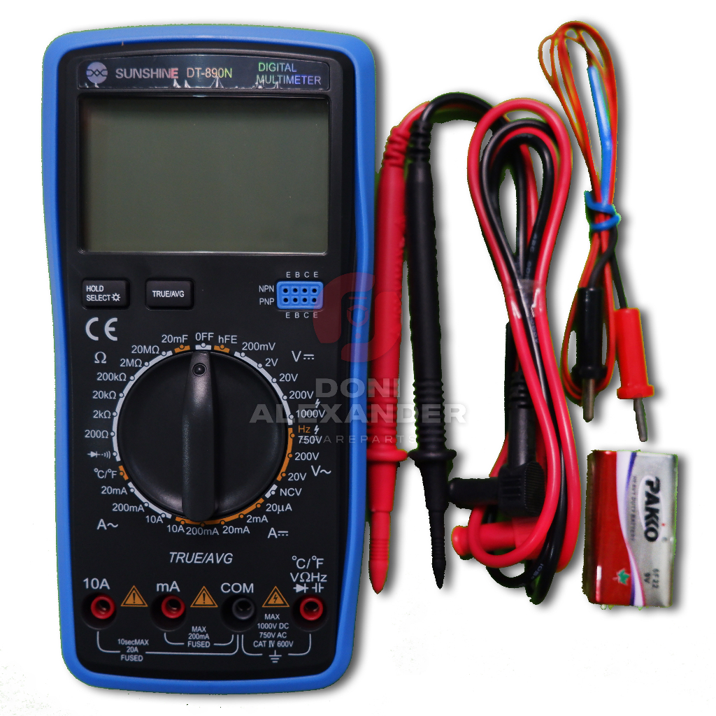 Jual MULTITESTER DIGITAL SUNSHINE DT-890N | Shopee Indonesia