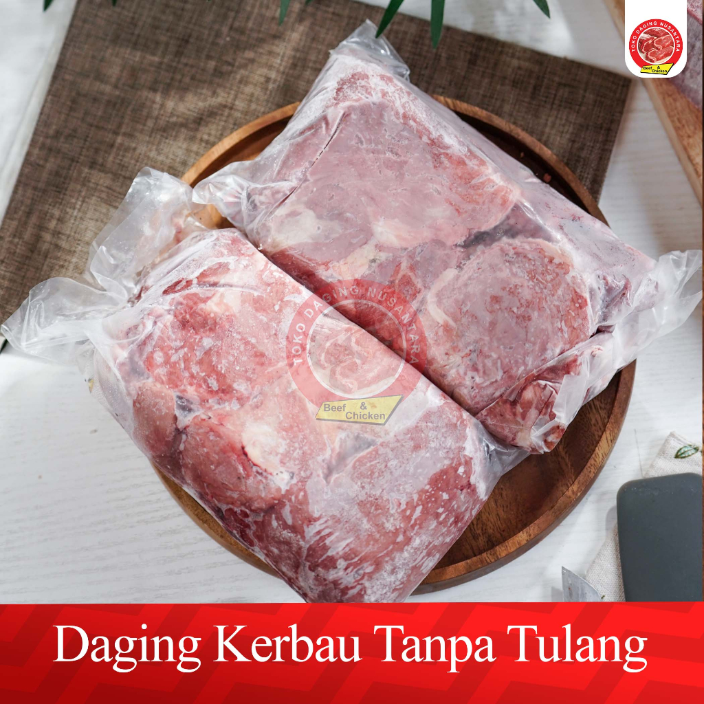 Jual Daging Kerbau Tanpa Tulang Pack 1 Kg Shopee Indonesia