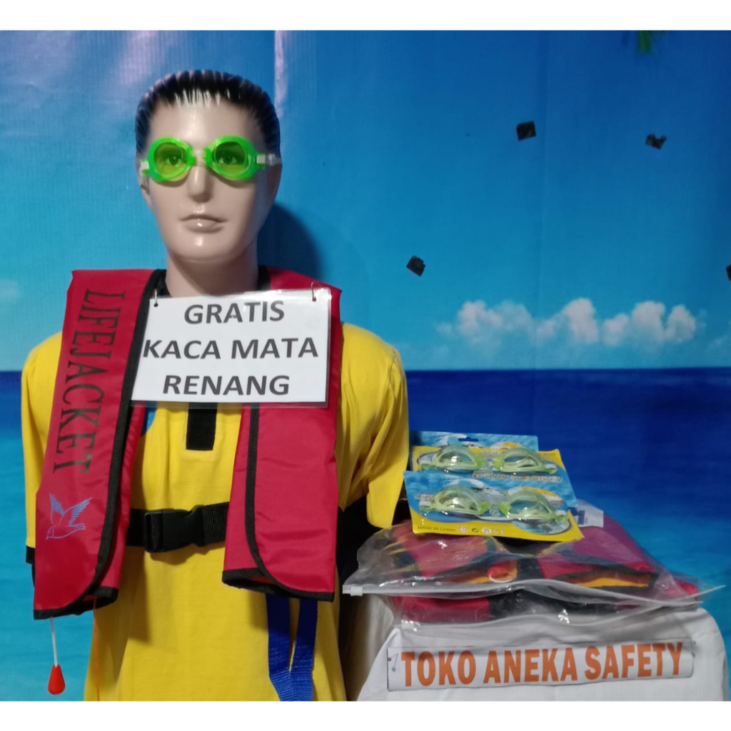 Jual LIFE JACKET CO2 MARLIN/JUAL LIFE JACKET CO2 MARLIN/LIFE JACKET MARLIN/LIFE JACKET/PELAMPUNG
