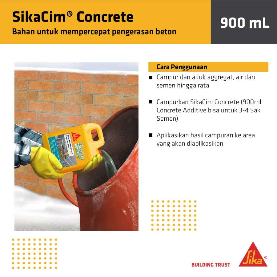 Jual Sika - Sikacim Concrete Additive Obat Cor Beton Cepat Keras Cairan ...