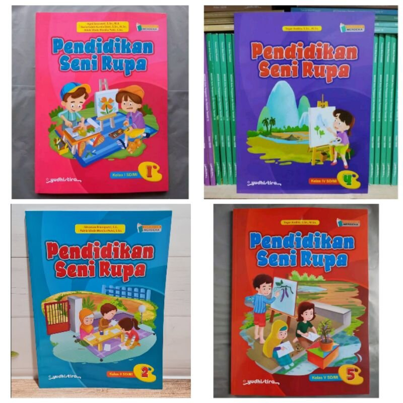 Jual PROMO ORIGINAL Buku Seni Rupa Kelas 1 2 4 5 SD/MI Kurikulum ...