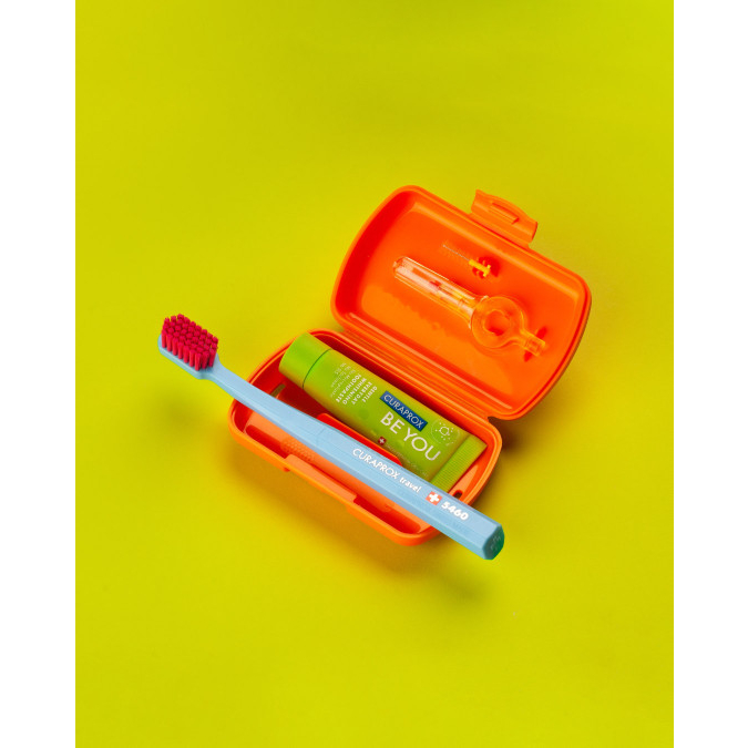 Jual CURAPROX TRAVEL SET ( Toothpaste + Toothbrush ) | Shopee Indonesia