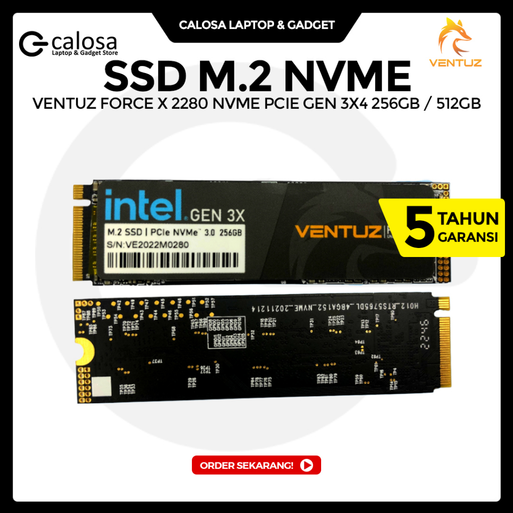 Jual Ssd M Nvme Ventuz Force X Nvme Pcie Gen X Gb Gb