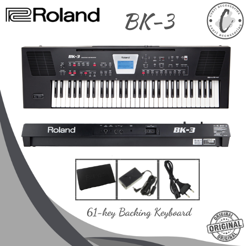Jual Roland BK3 61-Keys Backing Keyboard Original BK-3 | Shopee Indonesia
