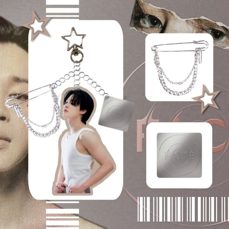 Jual JIMIN FACE KEYCHAIN! DP ONLY! Shopee Indonesia