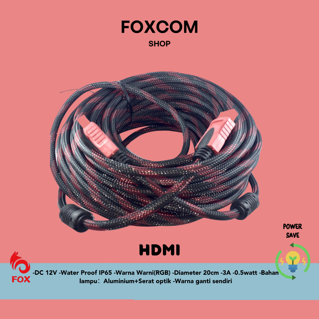 Jual Kabel HDMI To HDMI 15M/20M/30M/Kabel Set Top Box Shopee Indonesia