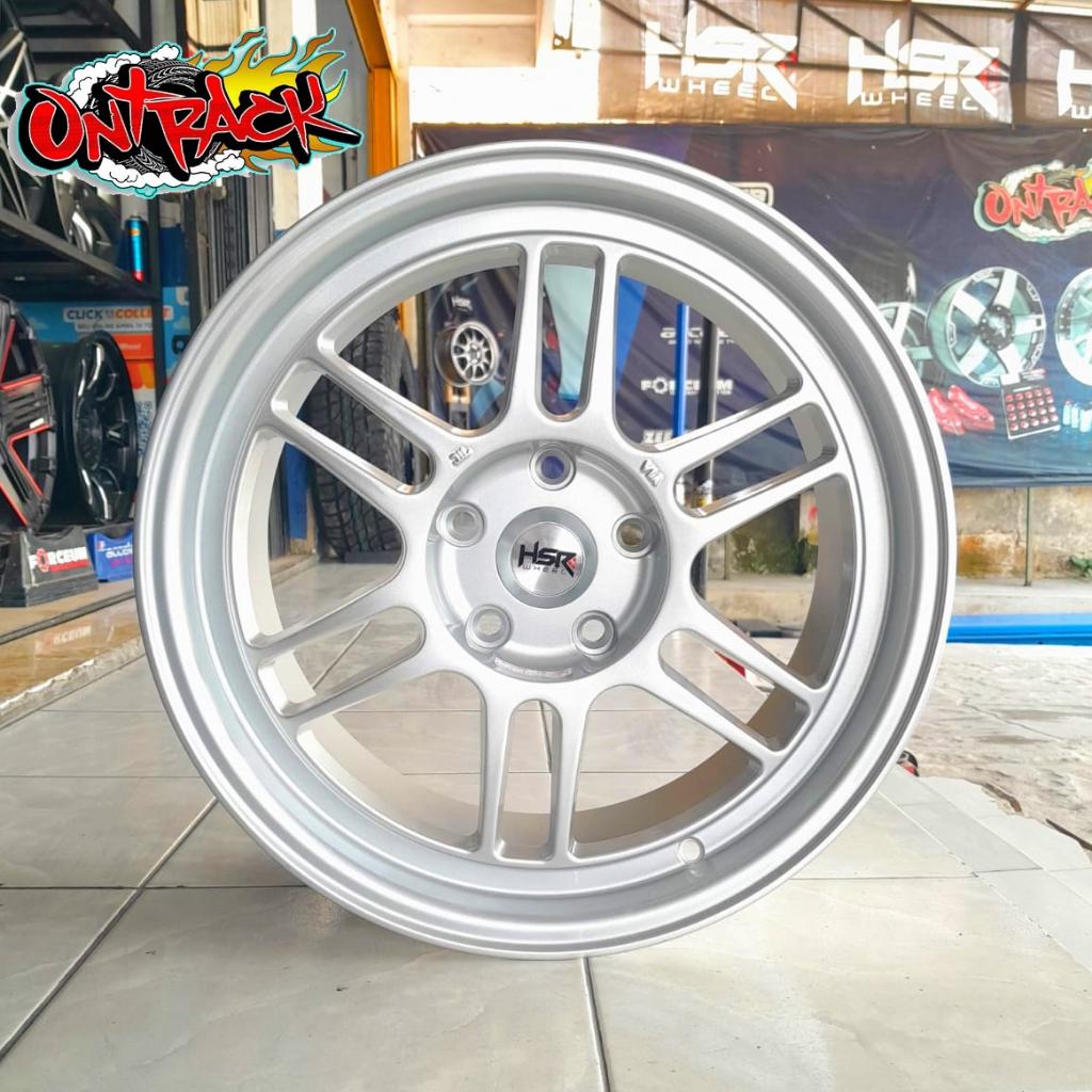 Jual Velg Ring 17 HSR KUMAMOTO Lebar 8 Pcd 5X114,3 Pelek Mobil R17 Buat ...