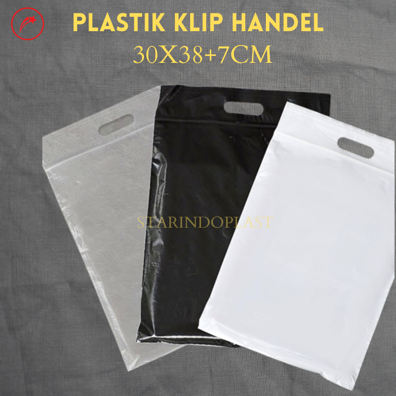 Jual Plastik Klip Pond Ziplock Hijab Laundry Sepatu Polos Distro