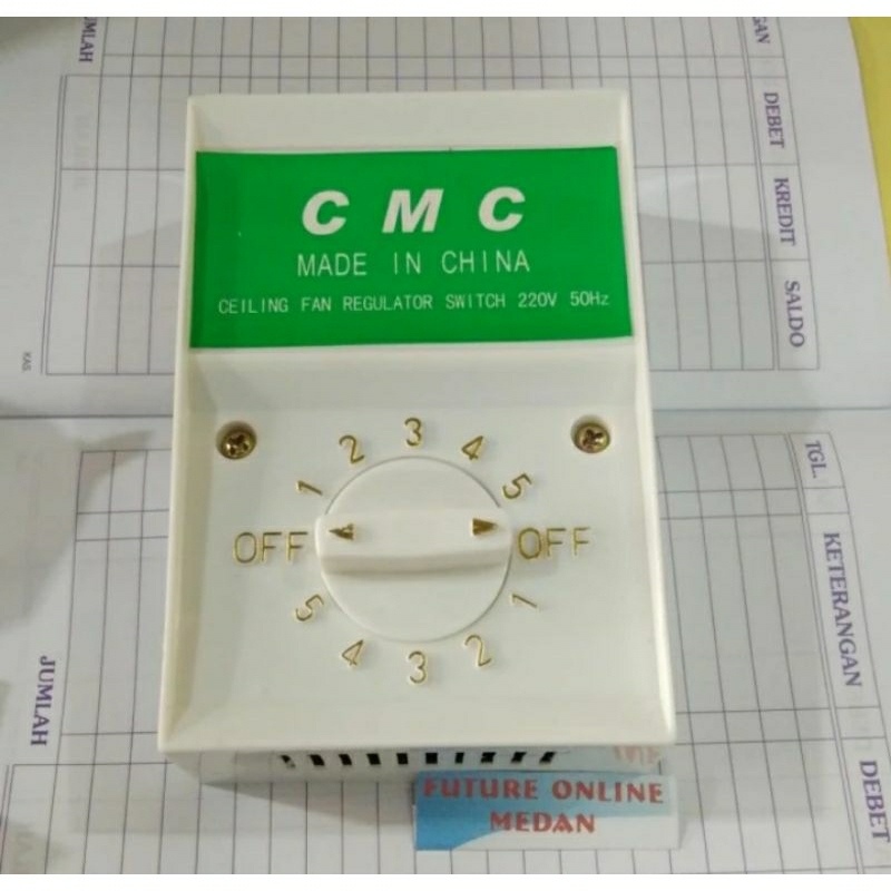 Jual Regulator Switch / Saklar Kipas Ceiling Fan CMC / Rocia / sinseki ...