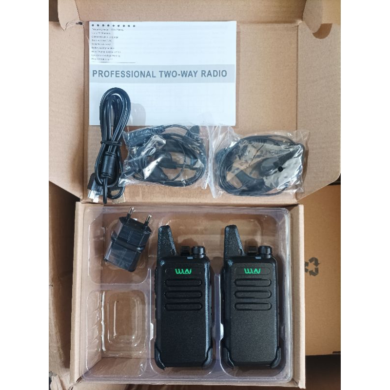 Jual HT WLN KD-C1 WALKIE TALKIE TOW-WAY RADIO FREE HEADSET | Shopee ...