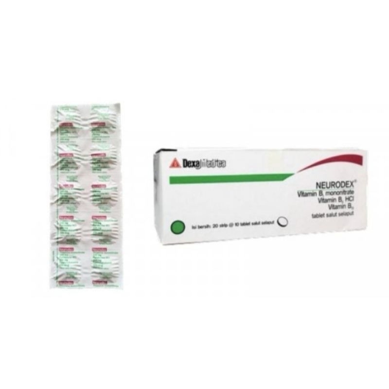 Jual NEURODEX STRIP 10 TABLET | MEMENUHI KEBUTUHAN VITAMIN B PADA IBU ...