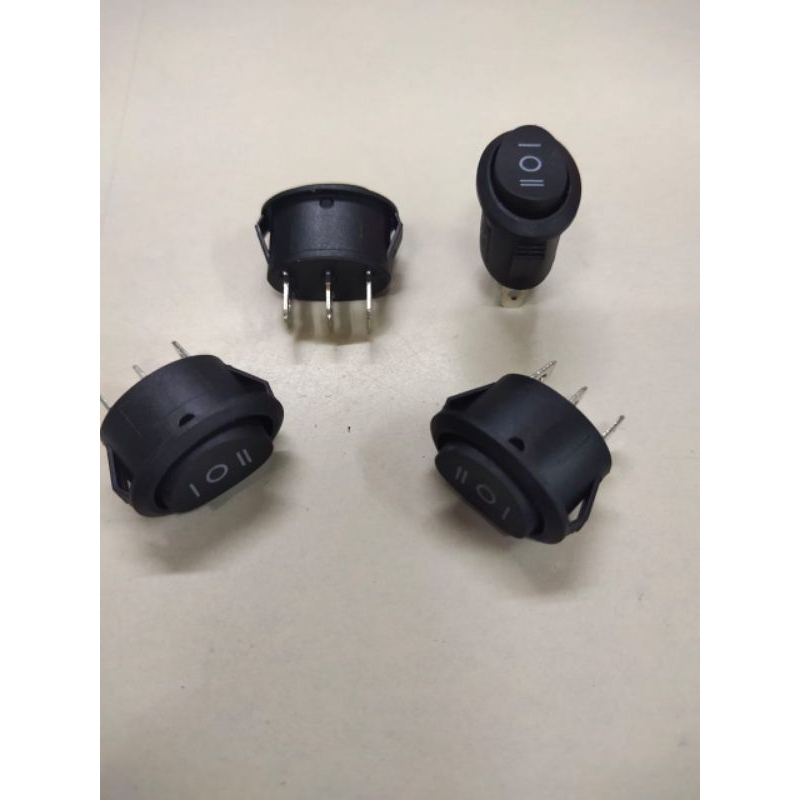 Jual Switch Oval ON OFF ON kecil | Shopee Indonesia