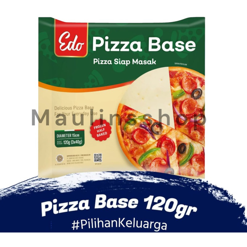 Jual Edo Pizza Base Roti Pizza Siap Saji - Roti Pizza Beku Siap ...