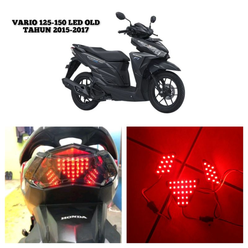 Jual Lampu stop LED Vario 125 Vario 150 2015-2017 lampu LED belakang