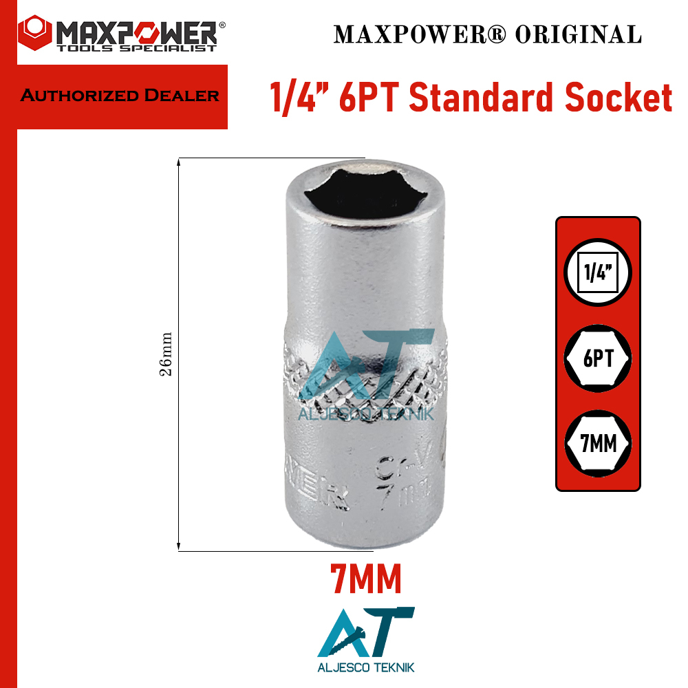 Jual Maxpower Inch Mm Mm Pt Kunci Mata Sock Sok Shopee Indonesia