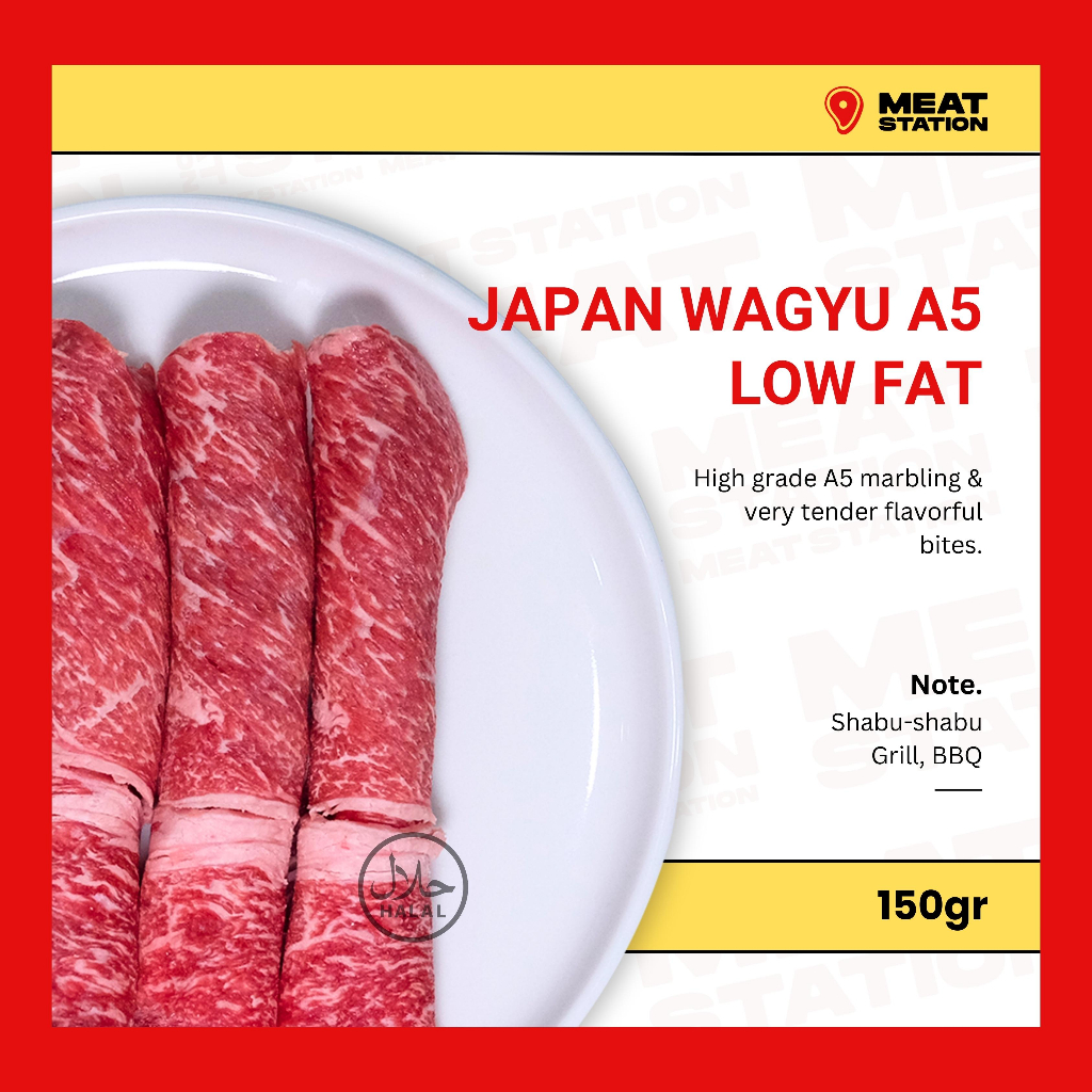 Jual Jpn Wagyu A Slice Low Fat Beef Beef Slice Daging Sapi Iris