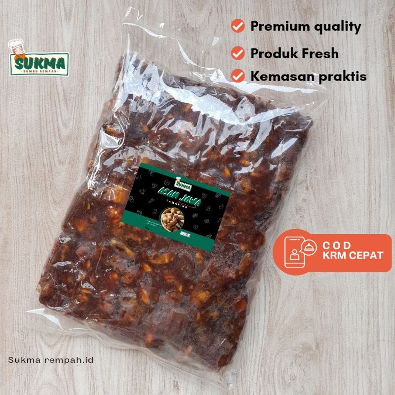 Jual Tamarind Asam Jawa Matang Asem Jawa Biji Asli 1kg Bumbu Dapur