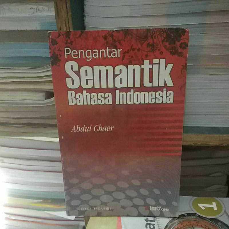 Jual Buku Pengantar Semantik Bahasa Indonesia Penulis Abdul Chaer ...