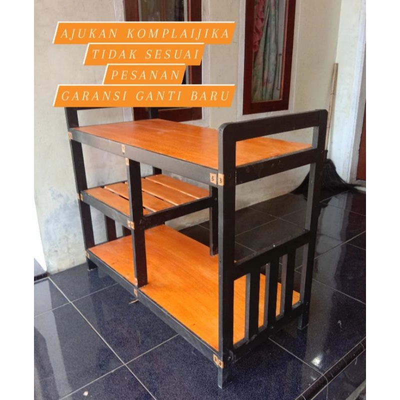 Jual MEJA KOMPOR 2 TUNGKU DARI KAYU | MEJA DAPUR SERBAGUNA | Shopee ...