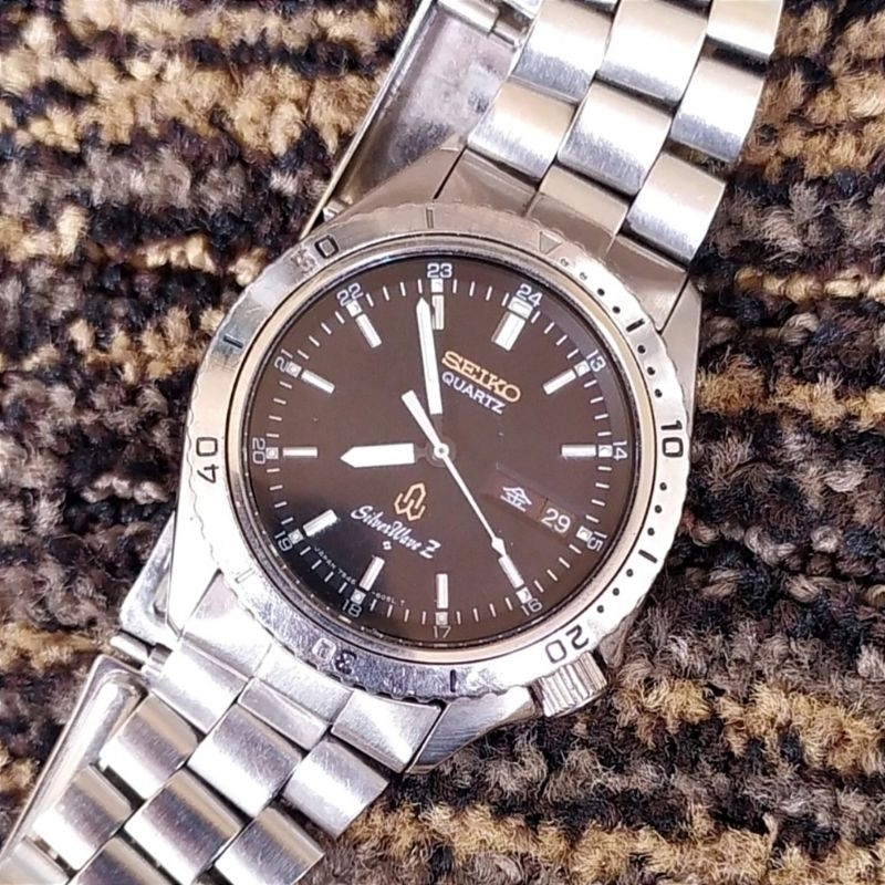 SEIKO Silverwave Z 腕時計 美品 稼働品 7546-605A SEIKO Silver Wave