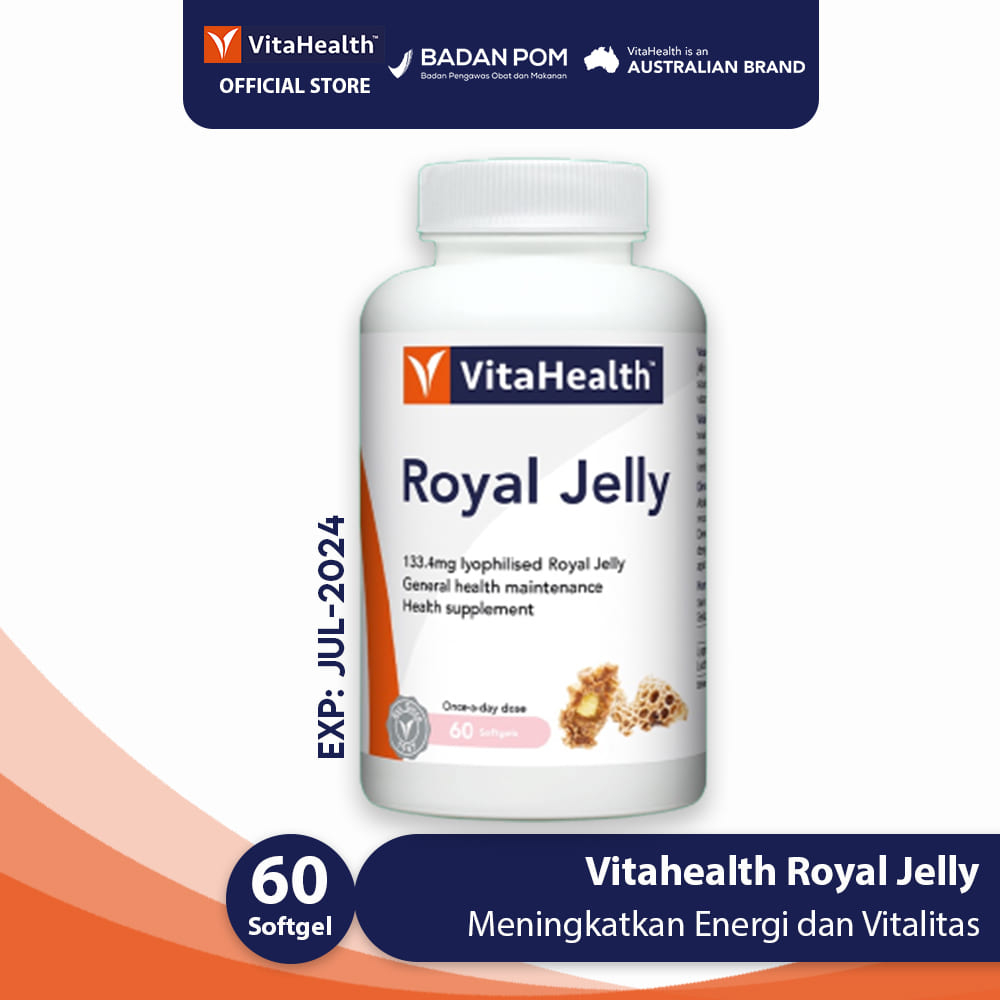 Jual Vitahealth Royal Jelly Vitamin Kesuburan Wanita & Pria