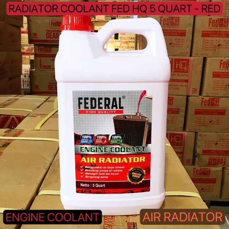 Jual RADIATOR COOLANT FED HQ 5 QUARTZ | Shopee Indonesia