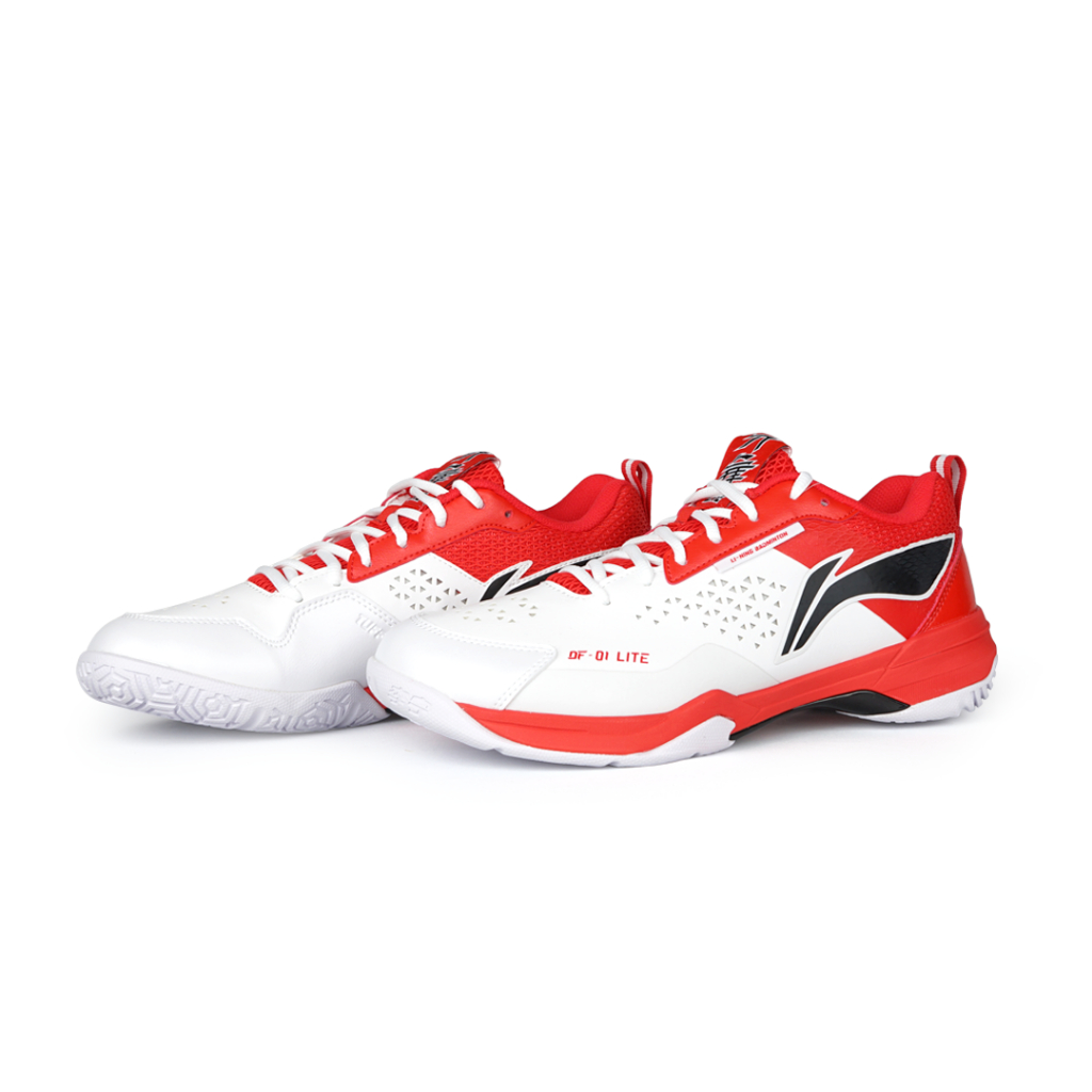 Jual Li Ning Badminton Shoes Blade Lite Df 01 Ayzt005 4 Standart Whitefire Red Shopee Indonesia 8779