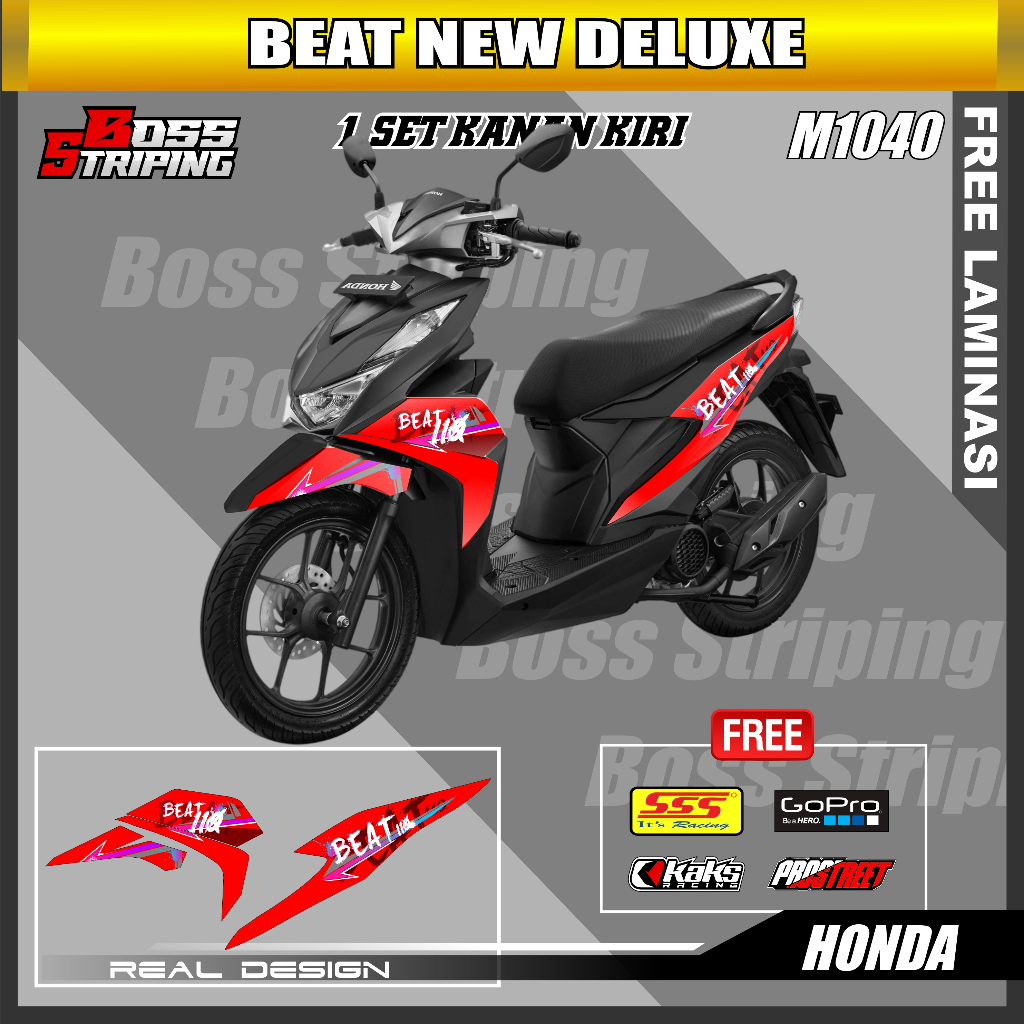 Decal Sticker Supreme Anti Hero Sticker Jual STIKER MOTOR STRIPING