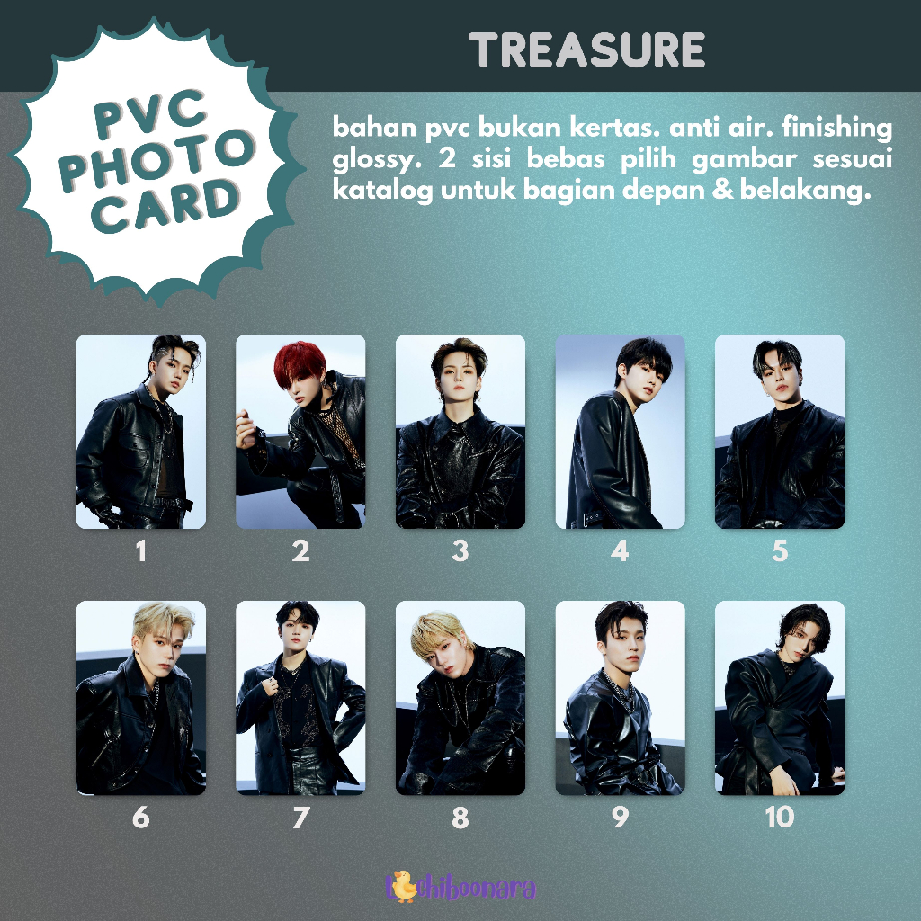 Jual PVC Photocard Treasure | Shopee Indonesia