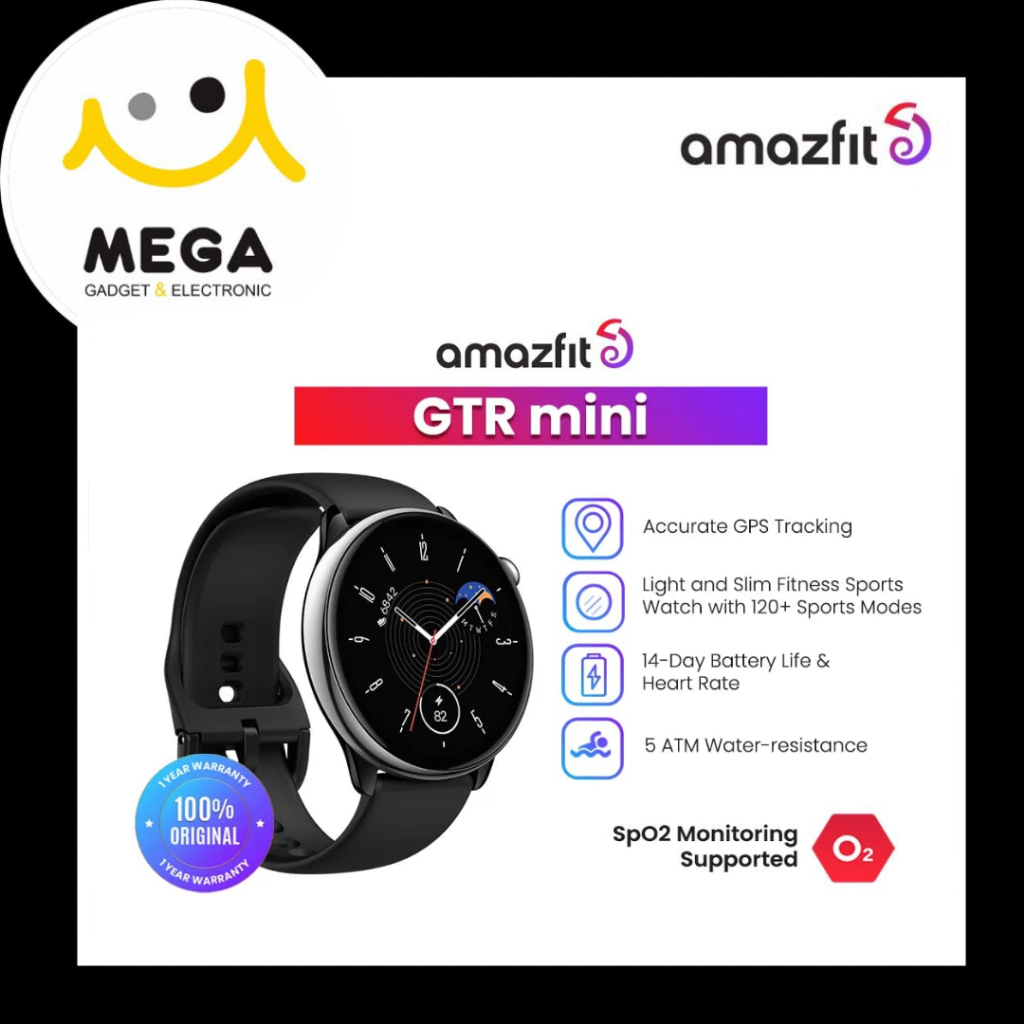 Jual Amazfit GTR Mini Smartwatch Garansi Resmi Amazfit Indonesia ...