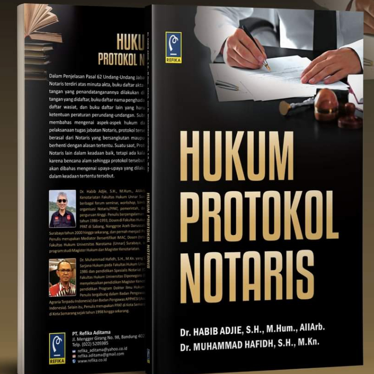 Jual Hukum Protokol Notaris - Habib Adjie - RF | Shopee Indonesia