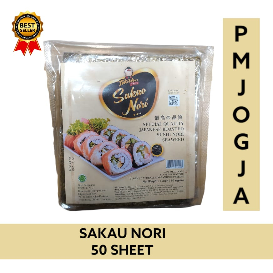 Jual Sakao Nori Special Grade Seaweed 50 Sheet lembar / Rumput Laut ...
