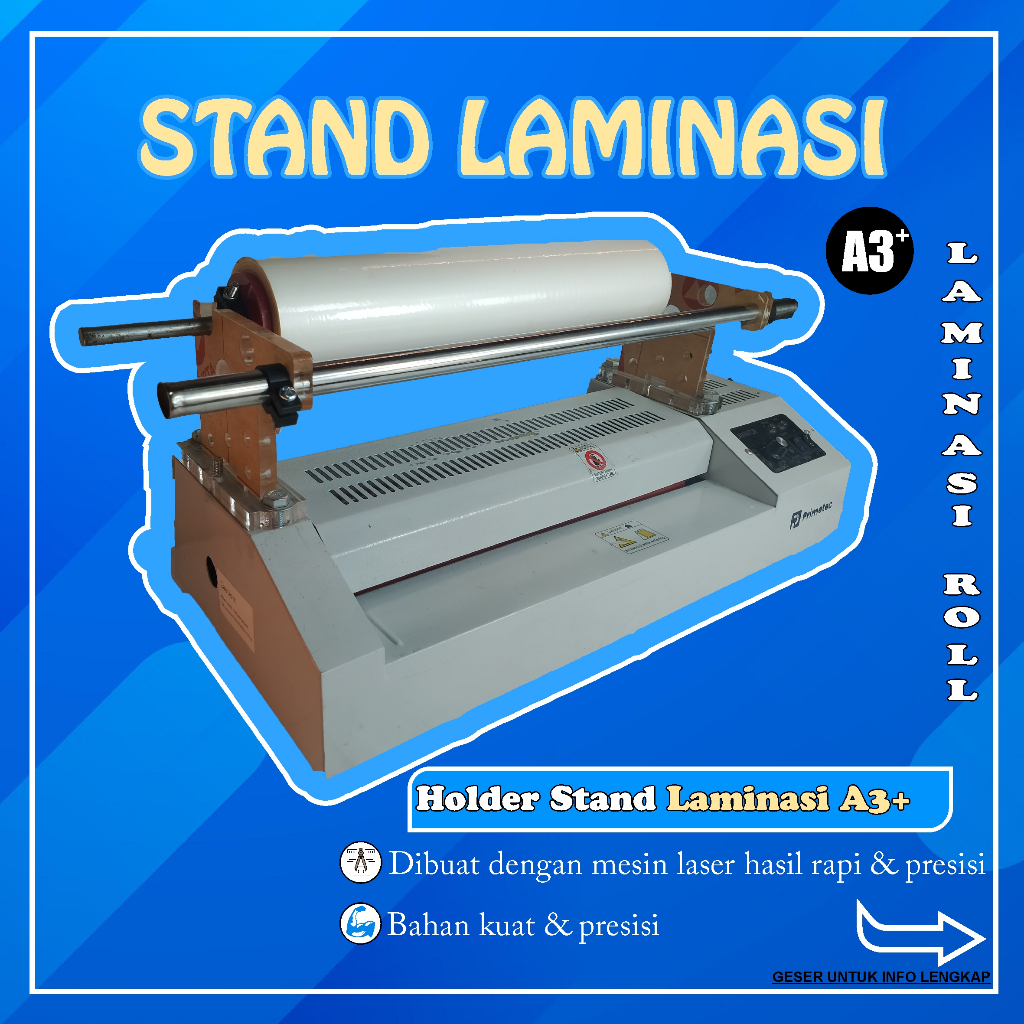 Jual Holder Peyangga Laminating Roll | laminating A3+ 330mm laminator ...