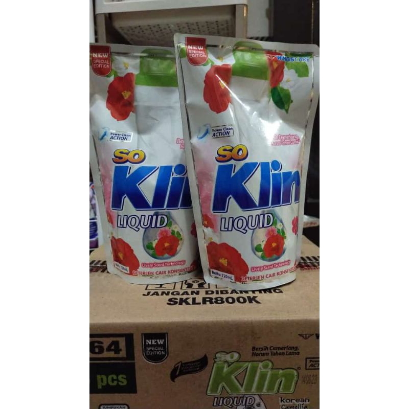 Jual So Klin Liquid 720ML | Shopee Indonesia